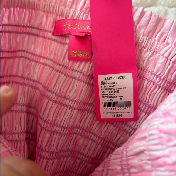 Lilly Pulitzer Rivera Top NWT - Picture 6 of 8